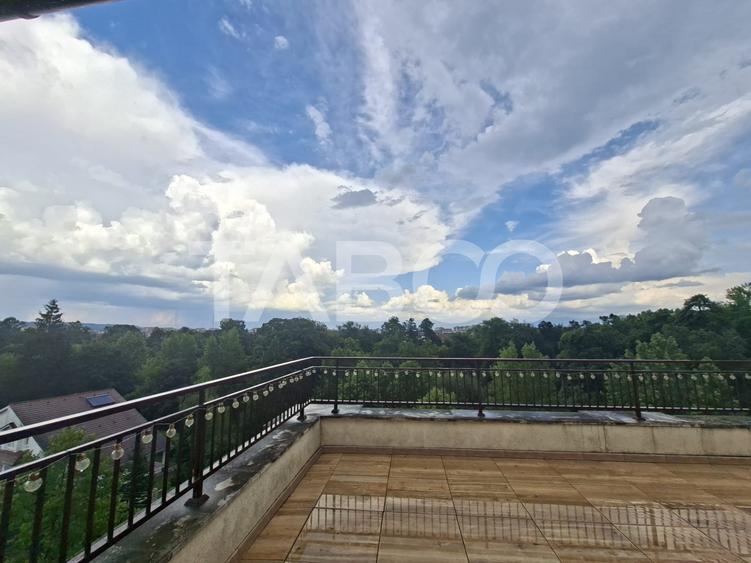 Penthouse de inchiriat 130mp terasa 30m zona Sub Arini Sibiu - 20
