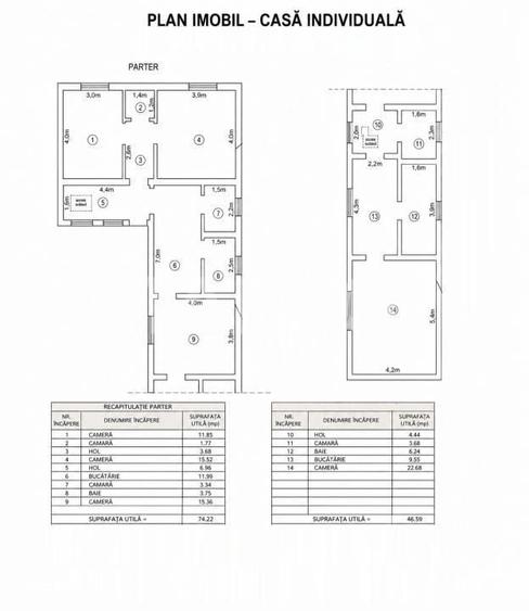 Casa individuala cu 4 camere in zona Trei Stejari din Sibiu - 3