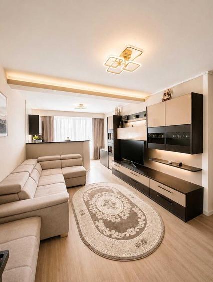 Apartament cu 3 camere semidecomandat în Obcini