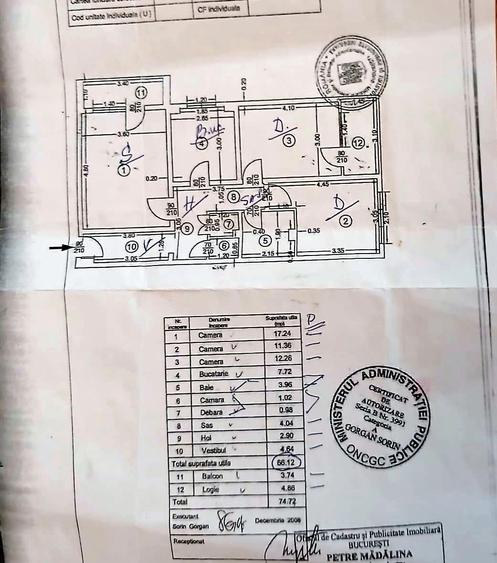 Militari Iuliu Maniu apartament 3 camere decomandat 2 bai renovat complet - 17