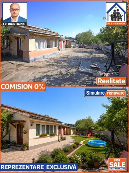 Casă individuală cu 4 camere cu Teren 1047 Mp în Ștefăneștii de Sus
