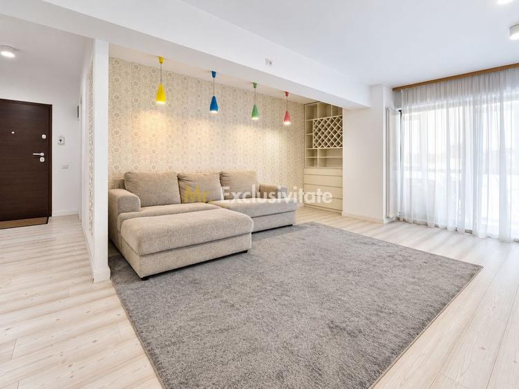 Apartament cu 3 camere semidecomandat, mobilat în Fundeni