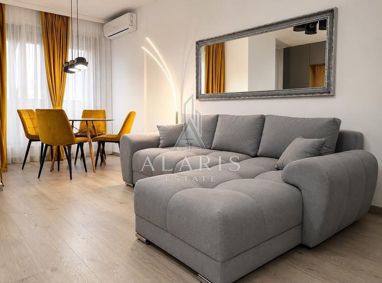 Apartament cu 2 camere semidecomandat, mobilat în Soarelui