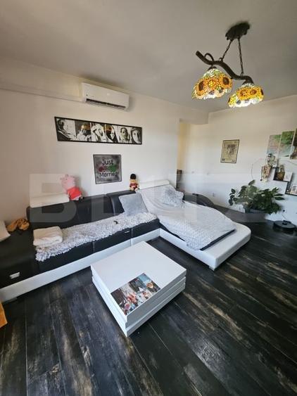 Apartament cu 3 camere semidecomandat, mobilat în Florești