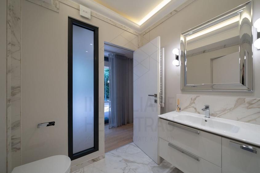 Apartament cu 4 camere decomandat, mobilat în Herăstrău