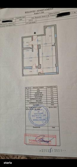 Apartament cu 2 camere în Titan
