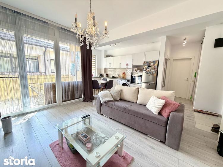 Apartament cu 2 camere, mobilat în Dumbrăvița