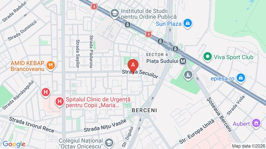 Apartament cu 2 camere decomandat în Berceni