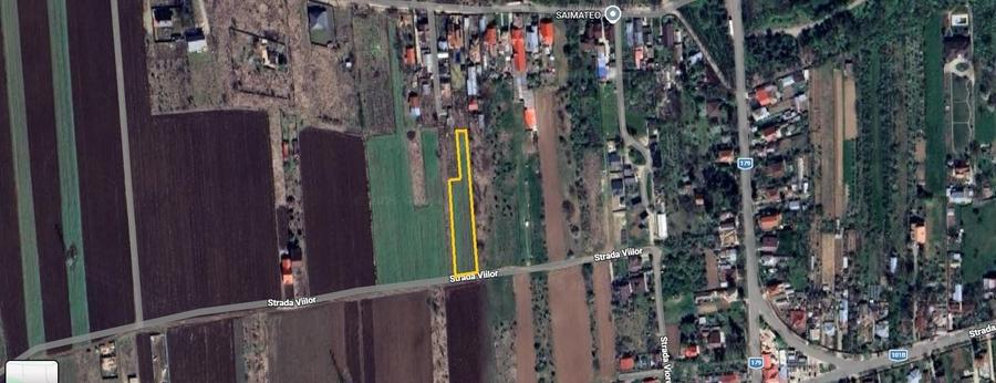 Teren agricol intravilan de 1117 mp, în Periș