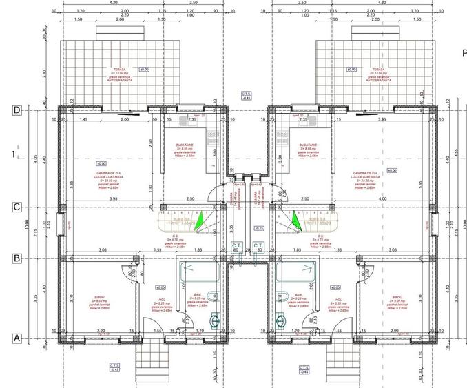Duplex cu 5 camere cu Canalizare în Moșnița Nouă