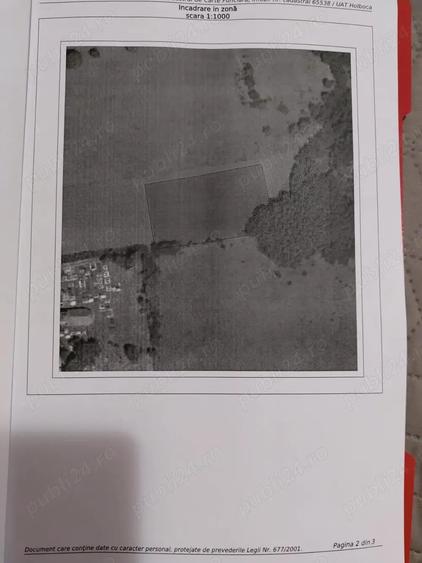 Teren de 2000 mp, în Valea Lungă