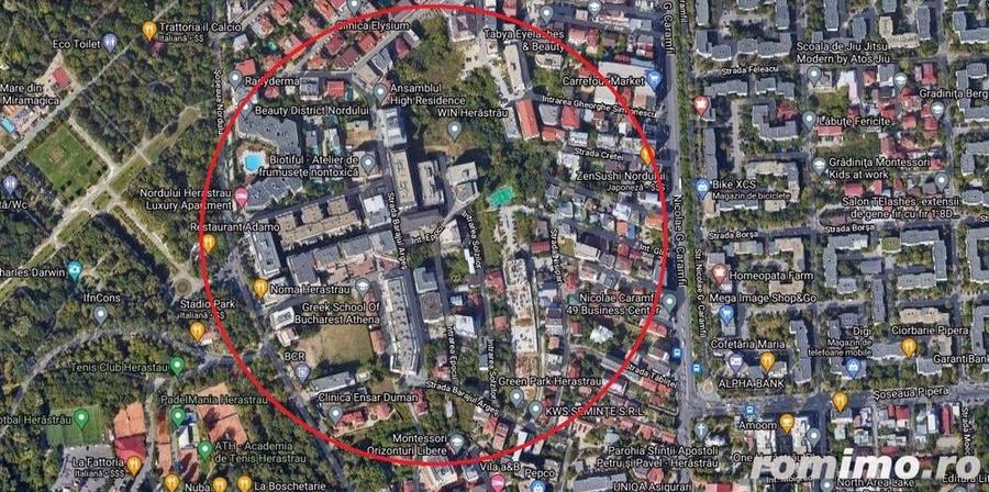 Teren de 225 mp, în Herăstrău