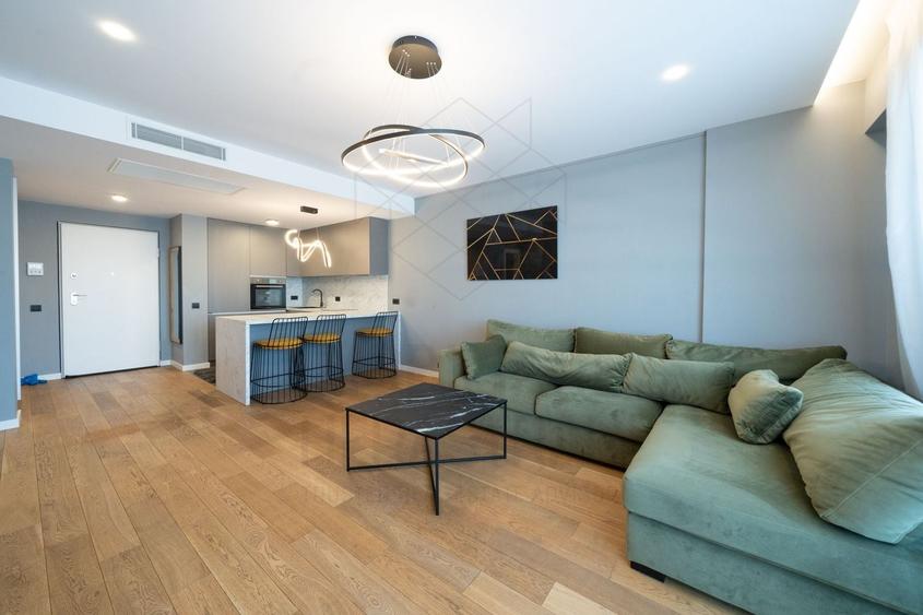 Apartament cu 2 camere semidecomandat, mobilat în Herăstrău — fotografia 1