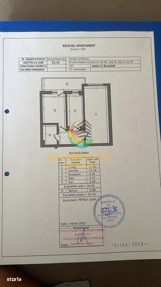 Apartament 2 camere mobilat Lux Zona Postalionului Mutare imediata - 2