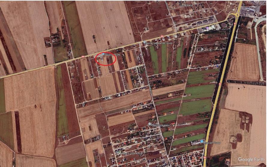 Teren Construcții intravilan de 550 mp, în Lazu