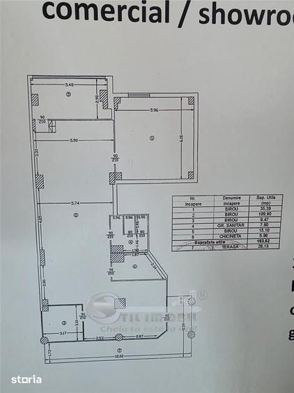 Spațiu comercial, de 183 mp, în Hala Centrală