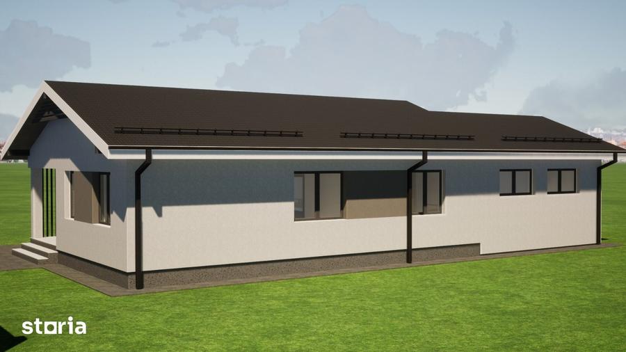 Vanzare casa noua in constructie cu autorizatie Stupini Brasov - 12