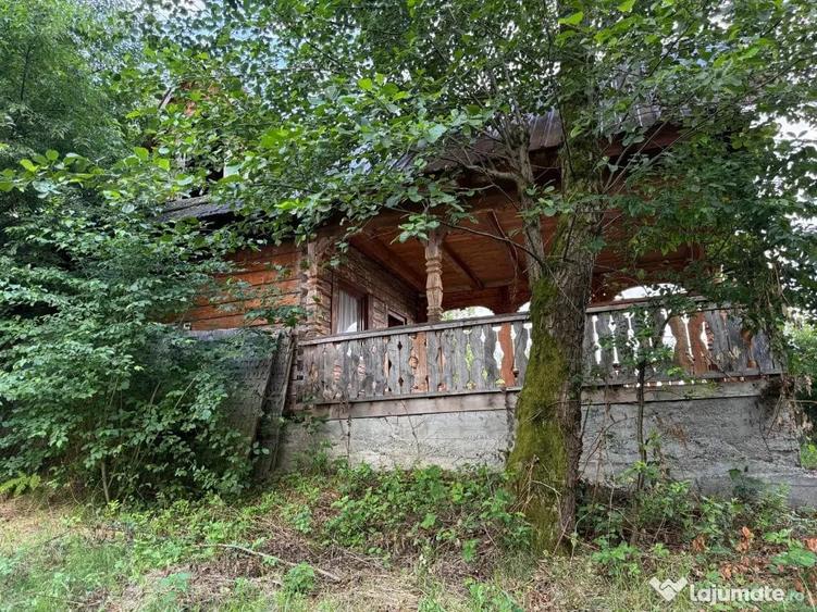 Casă cu 2 camere cu Teren 1400 Mp în Lăpuș