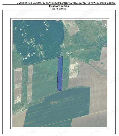 Teren de 30000 mp, în Sânmihaiu Român