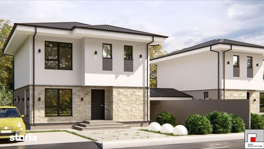 Casă cu 5 camere cu Teren 350 Mp în Domnești