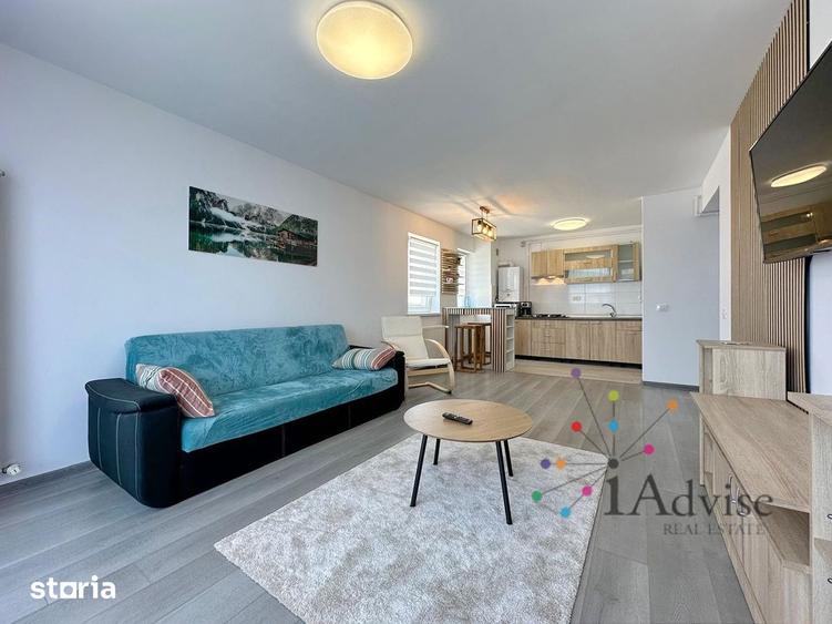 Apartament cu 2 camere, mobilat în Tractorul