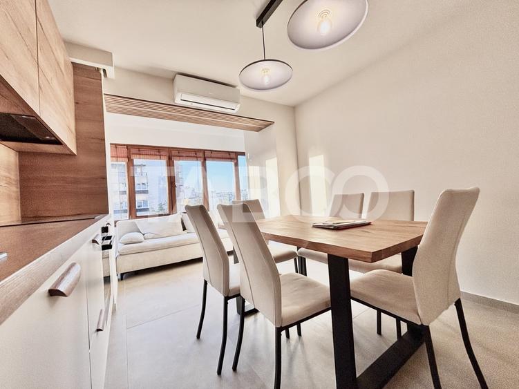 Apartament cu 3 camere semidecomandat, mobilat în Mărăști