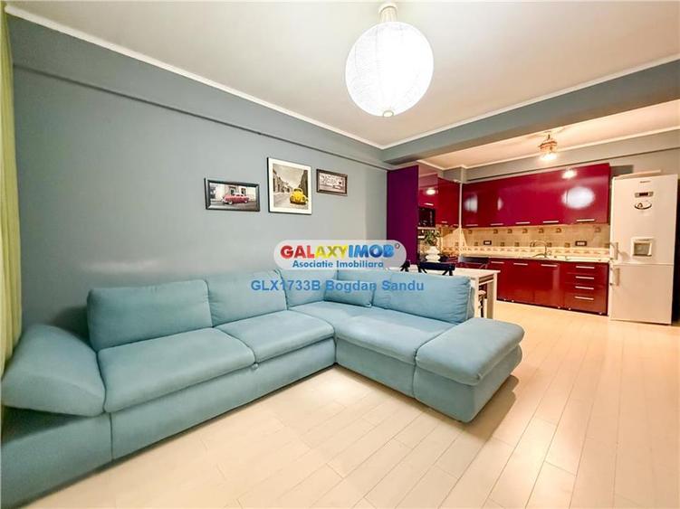 Apartament cu 2 camere semidecomandat, mobilat în Militari