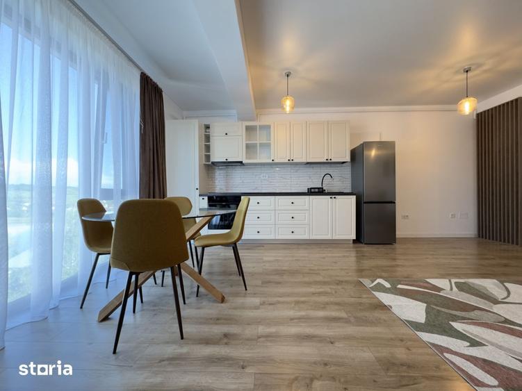 Apartament cu 2 camere, mobilat în Rediu