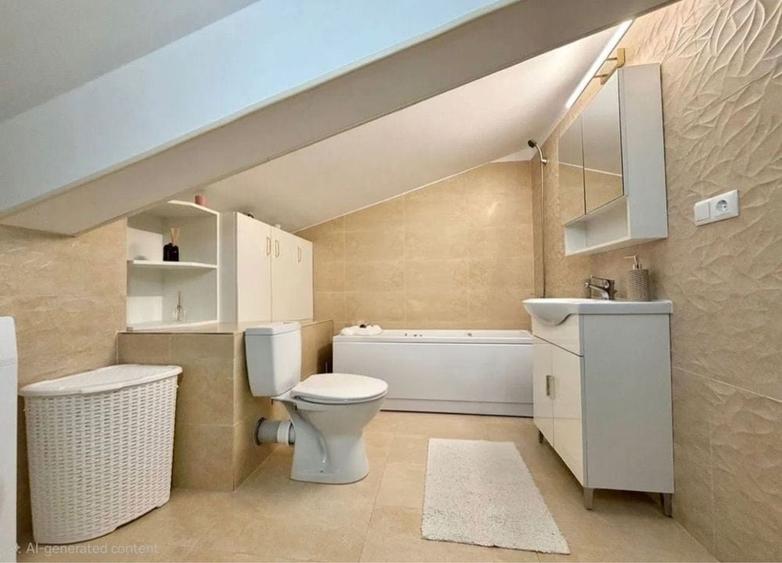 Apartament cu 2 camere nedecomandat în Valea Lupului