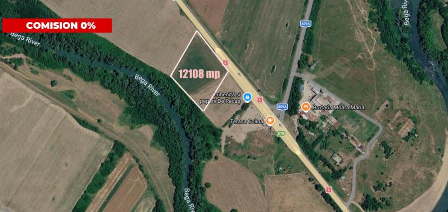 Teren Construcții extravilan de 12108 mp, în Chizătău