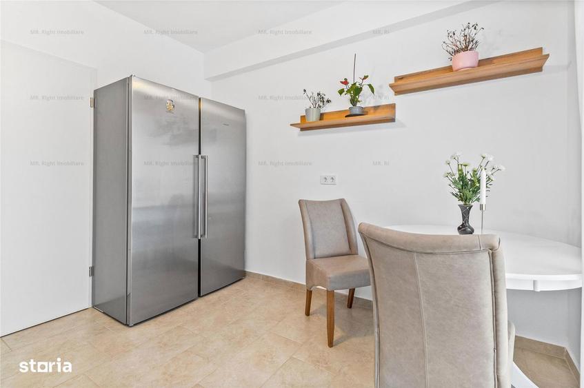 Apartament cu 2 camere, mobilat în Sânpetru