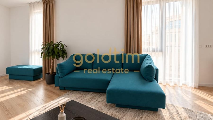 Apartament cu 2 camere decomandat, mobilat în Herăstrău