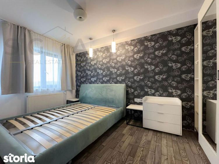 Apartament cu 2 camere, mobilat în Între Lacuri