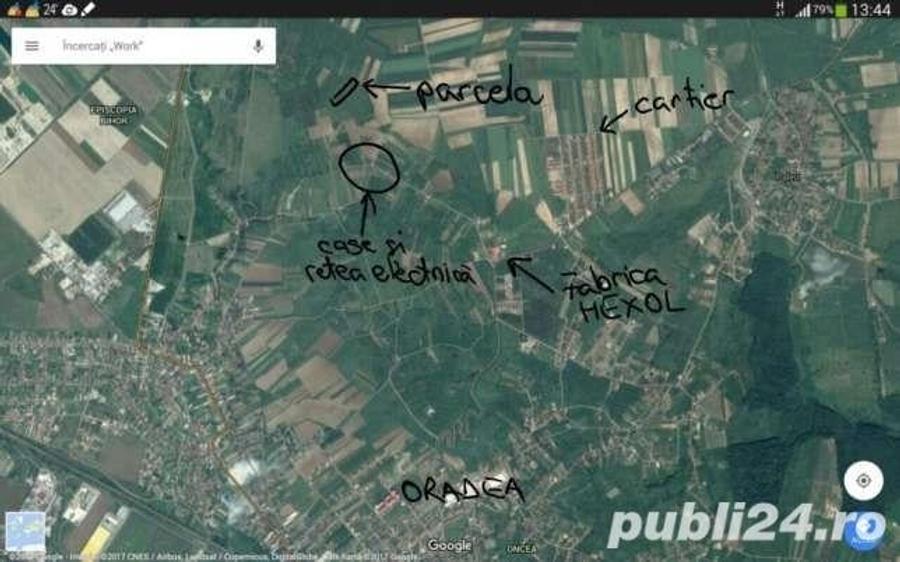 Teren de 10900 mp, în Oncea