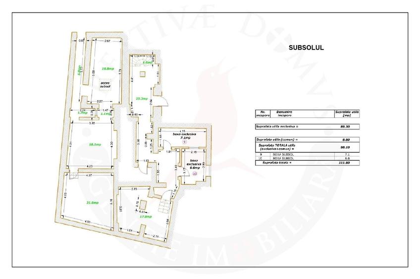Cismigiu - Apartament in casa "La Belle Epoque" / Str. Sf. Constantin - 18