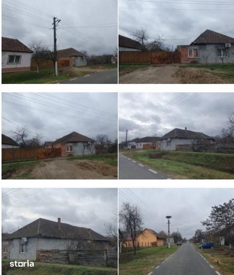 Casă cu 2 camere cu Teren 800 Mp în Sintea Mare