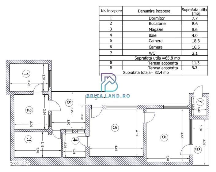 Casă cu 3 camere cu Teren 245 Mp în Bucureștii Noi