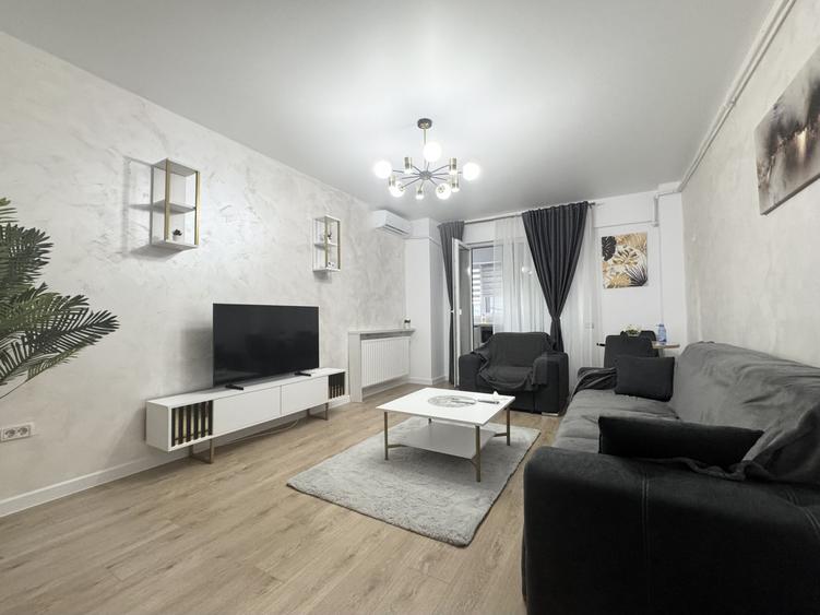 Apartament cu 2 camere decomandat, mobilat în Parcul Carol