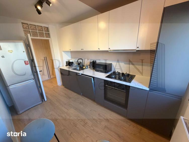 Apartament cu 2 camere semidecomandat, mobilat în Obor