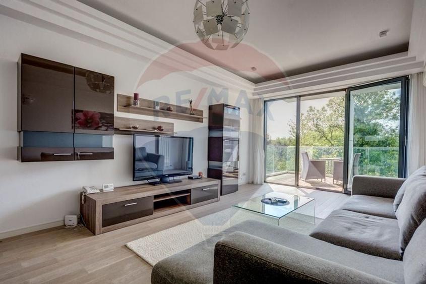 Apartament cu 2 camere decomandat, mobilat în Herăstrău
