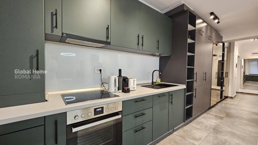 Apartament cu 3 camere decomandat, mobilat în Pipera