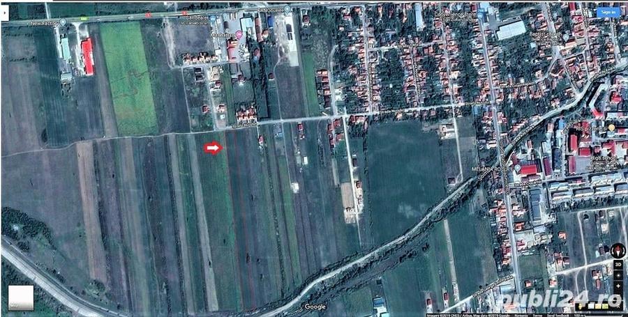 Teren de 3600 mp, în Central