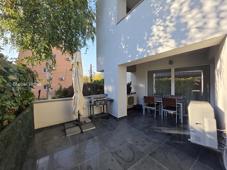 Apartament cu 4 camere semidecomandat, mobilat în Voluntari