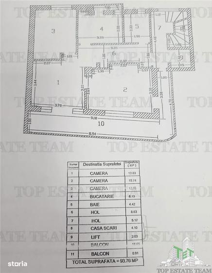 Apartament cu 3 camere în Dorobanți