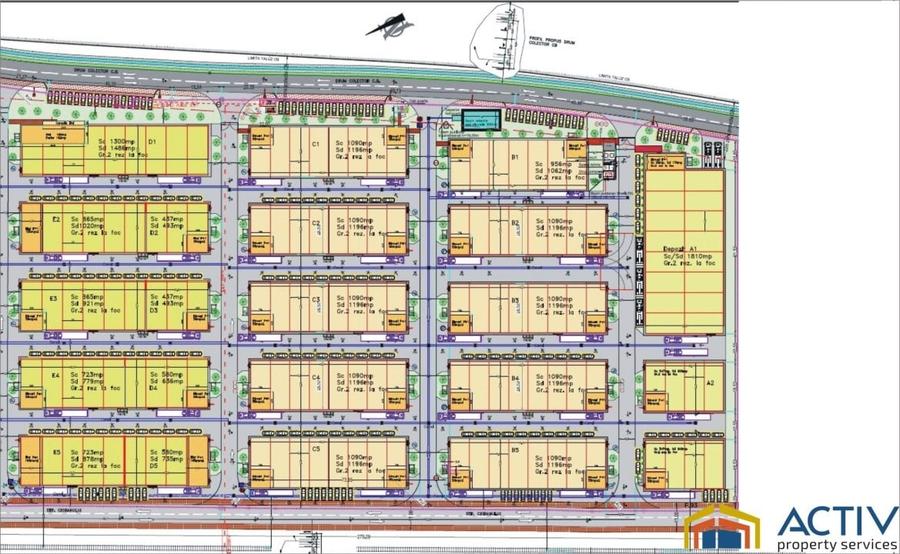 Spațiu industrial, de 30,000 mp, în Exterior Nord