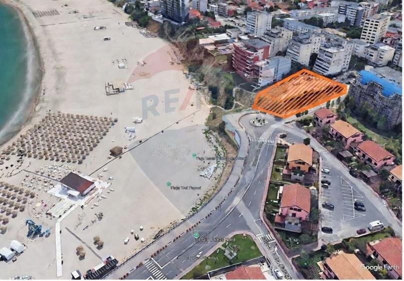 Teren Construcții intravilan de 2493 mp, în Faleza Nord