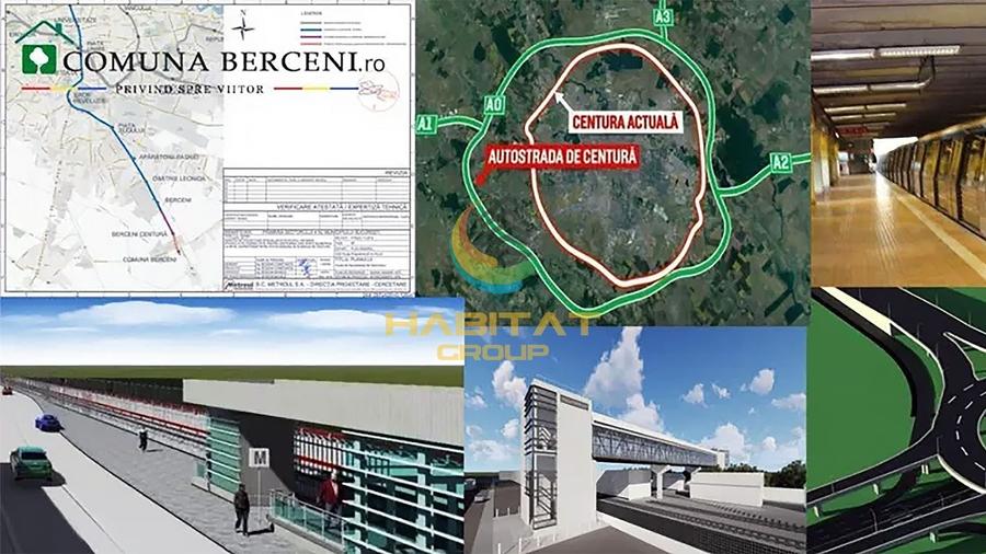 Teren Construcții intravilan de 426 mp, în Berceni