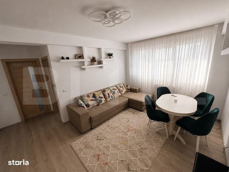 Apartament cu 2 camere semidecomandat în Obcini