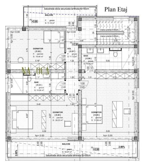 Duplex cu 4 camere cu Canalizare în Grigorescu