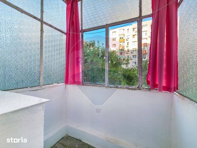 Apartament cu 2 camere semidecomandat în Giurgiului